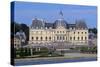 View of Chateau of Vaux-Le-Vicomte from Park, 1656-1661-null-Stretched Canvas