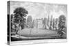 View of Chelsea Manor House, London, C1840-null-Stretched Canvas