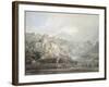 View of Chepstow-Thomas Girtin-Framed Giclee Print