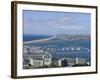 View of Chesil Beach from the Hilltop of the Isle of Portland, Dorset, England, United Kingdom, Eur-Ethel Davies-Framed Photographic Print