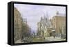 View of Chester-Louise J. Rayner-Framed Stretched Canvas