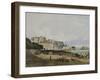 View of Chiatamone and Castel Dell'Ovo in Naples, Italy-null-Framed Giclee Print