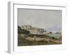 View of Chiatamone and Castel Dell'Ovo in Naples, Italy-null-Framed Giclee Print