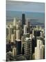 View of Chicago from the Sears Tower Sky Deck, Chicago, Illinois, USA-Robert Harding-Mounted Photographic Print