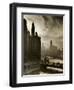 View of Chicago Sky and Skyscrapers-null-Framed Photographic Print