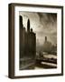 View of Chicago Sky and Skyscrapers-null-Framed Photographic Print