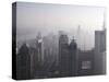 View of China Life Building Looking Towards Nanpu Bridge, Shanghai, China, Asia-Purcell-Holmes-Stretched Canvas