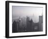 View of China Life Building Looking Towards Nanpu Bridge, Shanghai, China, Asia-Purcell-Holmes-Framed Photographic Print