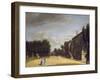 View of Chiswick Villa from the Back to the Inigo Jones Gate, 1742-George Lambert-Framed Giclee Print