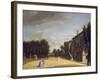 View of Chiswick Villa from the Back to the Inigo Jones Gate, 1742-George Lambert-Framed Giclee Print