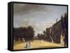 View of Chiswick Villa from the Back to the Inigo Jones Gate, 1742-George Lambert-Framed Stretched Canvas
