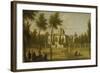 View of Chiswick Villa from the Lawn, C.1735-George Lambert-Framed Giclee Print