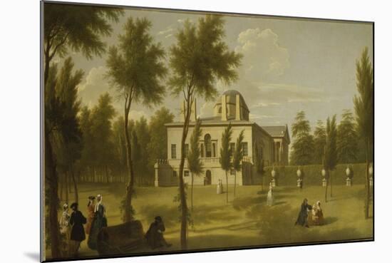 View of Chiswick Villa from the Lawn, C.1735-George Lambert-Mounted Giclee Print