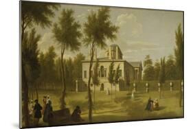 View of Chiswick Villa from the Lawn, C.1735-George Lambert-Mounted Giclee Print