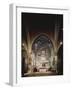 View of Choir Frescoed-Andrea Delitio-Framed Giclee Print