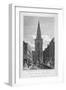 View of Christ Church, Spitalfields, London, 1817-Thomas Higham-Framed Giclee Print