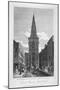 View of Christ Church, Spitalfields, London, 1817-Thomas Higham-Mounted Giclee Print