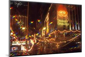 View of Christmas Decorations, Kowloon, Hong Kong, China-Dallas and John Heaton-Mounted Photographic Print