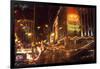 View of Christmas Decorations, Kowloon, Hong Kong, China-Dallas and John Heaton-Framed Photographic Print