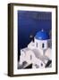 View of Church in Village of Oia on the Island of Santorini, Greece-null-Framed Giclee Print