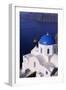 View of Church in Village of Oia on the Island of Santorini, Greece-null-Framed Giclee Print