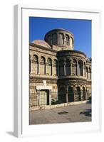 View of Church of Annunciation of Catalans-null-Framed Giclee Print