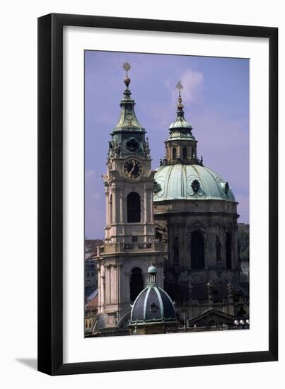 View of Church of St. Nicholas-Christoph Dientzenhofer-Framed Giclee Print