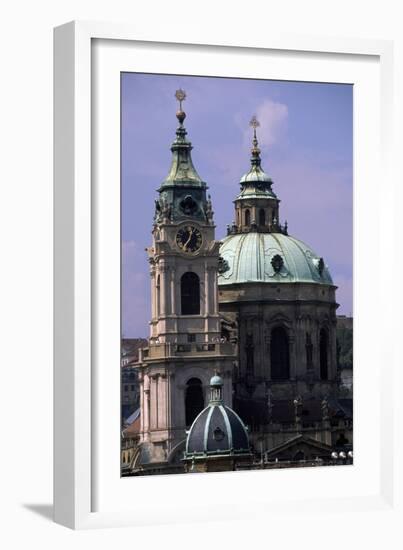 View of Church of St. Nicholas-Christoph Dientzenhofer-Framed Giclee Print