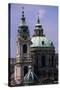 View of Church of St. Nicholas-Christoph Dientzenhofer-Stretched Canvas