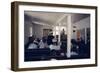 View of Churchgoers as They Listen to a Service, on Edisto Island, South Carolina, 1956-Walter Sanders-Framed Photographic Print