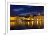 View of City across River-John Miller-Framed Photographic Print