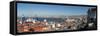 View of City and Ports from Paseo 21 De Mayo, Cerro Playa Ancha, Valparaiso-Ben Pipe-Framed Stretched Canvas