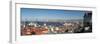 View of City and Ports from Paseo 21 De Mayo, Cerro Playa Ancha, Valparaiso-Ben Pipe-Framed Photographic Print