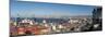 View of City and Ports from Paseo 21 De Mayo, Cerro Playa Ancha, Valparaiso-Ben Pipe-Mounted Photographic Print
