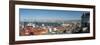 View of City and Ports from Paseo 21 De Mayo, Cerro Playa Ancha, Valparaiso-Ben Pipe-Framed Photographic Print