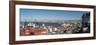 View of City and Ports from Paseo 21 De Mayo, Cerro Playa Ancha, Valparaiso-Ben Pipe-Framed Photographic Print