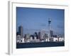 View of City and Tower from the Water, Auckland, North Island, New Zealand-D H Webster-Framed Photographic Print