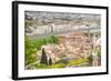View of City Center of Florence and River Arno, Florence (Firenze), Tuscany, Italy, Europe-Nico Tondini-Framed Photographic Print