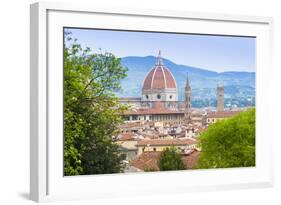 View of City Center of Florence (Firenze), UNESCO World Heritage Site, Tuscany, Italy, Europe-Nico Tondini-Framed Photographic Print