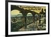 View of City from a Mission, Panama-CA Expo - San Diego, CA-Lantern Press-Framed Art Print