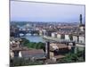 View of City from Piazzale Michelangelo, Florence, Tuscany, Italy-Hans Peter Merten-Mounted Photographic Print