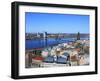 View of City from St; Peter's Church, Riga, Latvia-Ivan Vdovin-Framed Photographic Print