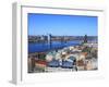 View of City from St; Peter's Church, Riga, Latvia-Ivan Vdovin-Framed Photographic Print