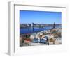 View of City from St; Peter's Church, Riga, Latvia-Ivan Vdovin-Framed Photographic Print