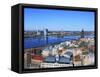 View of City from St; Peter's Church, Riga, Latvia-Ivan Vdovin-Framed Stretched Canvas