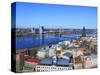 View of City from St; Peter's Church, Riga, Latvia-Ivan Vdovin-Stretched Canvas