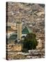 View of City from the Hills Surrounding, Fez, Morocco, North Africa, Africa-John Woodworth-Stretched Canvas