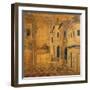 View of City, Inlay from Closet-Giovanni Maria Platina-Framed Giclee Print