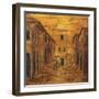 View of City, Inlay from Closet-Giovanni Maria Platina-Framed Giclee Print