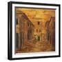 View of City, Inlay from Closet-Giovanni Maria Platina-Framed Giclee Print